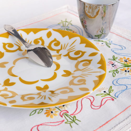 TASHKENT SMALL PLATE, carmine