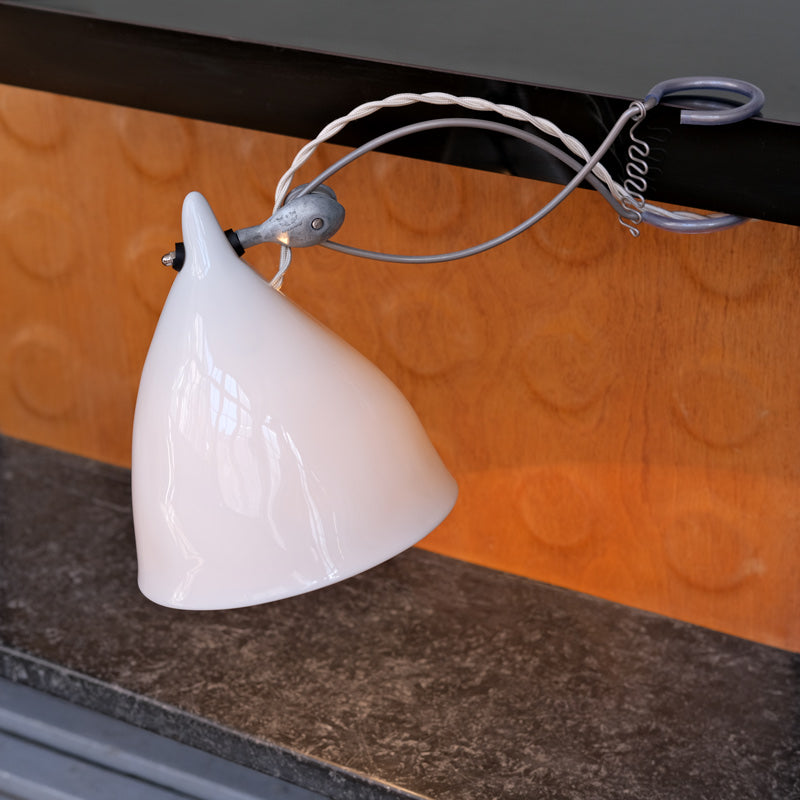 CLIP CORNET LAMP, glazed or matt porcelain – Tsé & Tsé