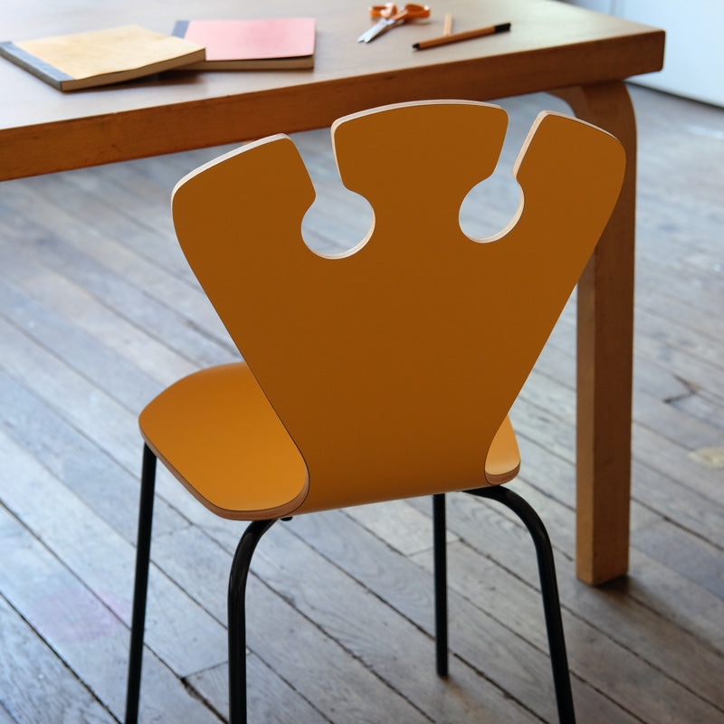PUZZLE CHAIR, black