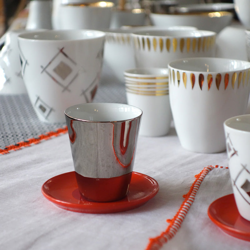 SMALL THIRSTY CUP, platinum
