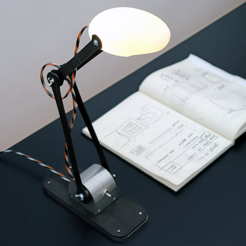 PILAF TABLE LAMP, black wood