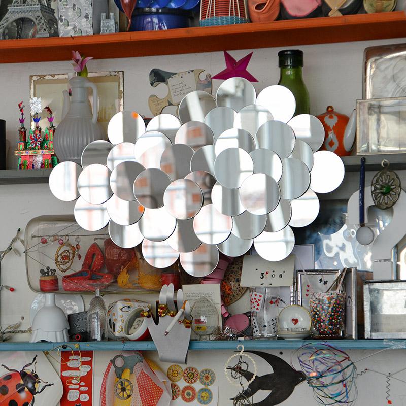 petit miroir fait main en forme de nuage - tsé tsé