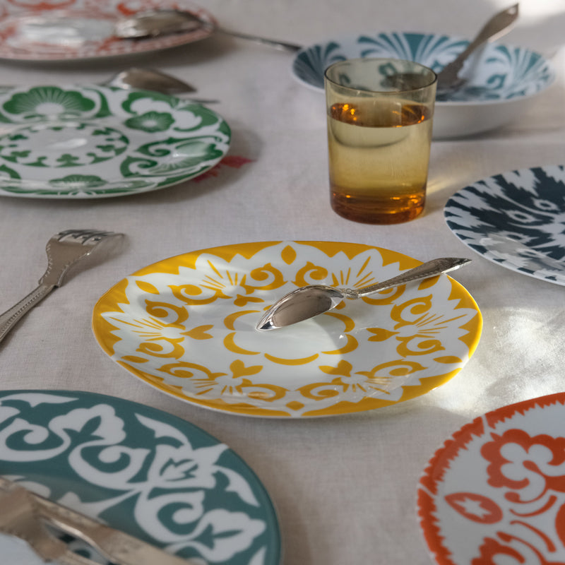 TASHKENT SMALL PLATE, carmine