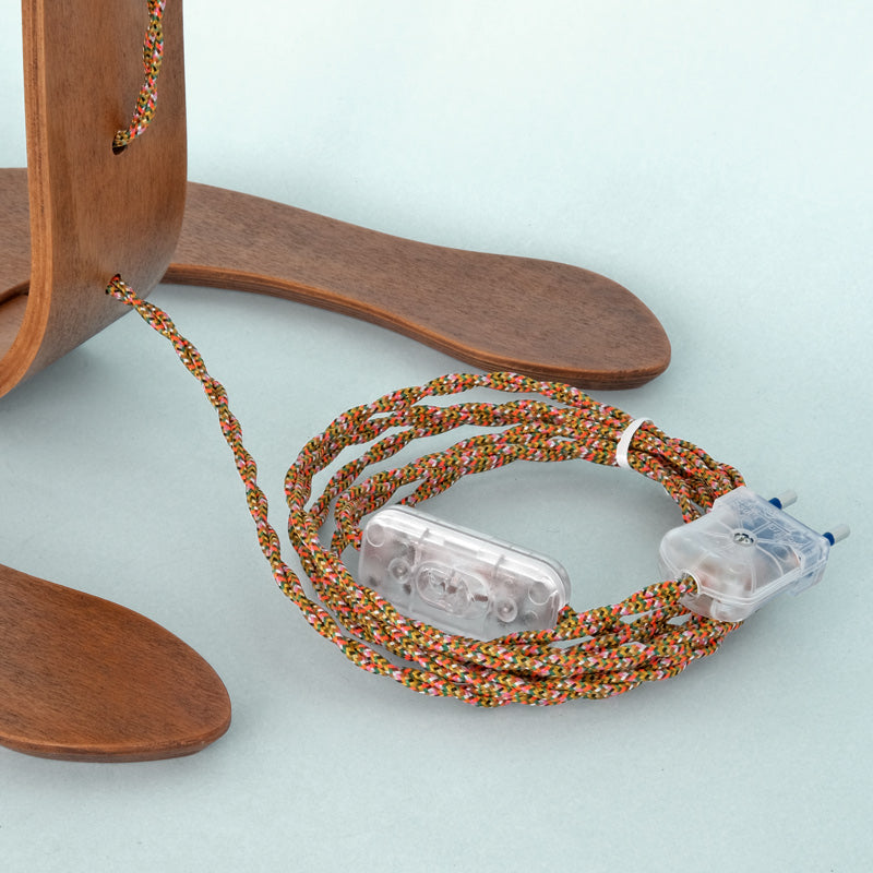 GRANDE CORNETTE À POSER, bois brun