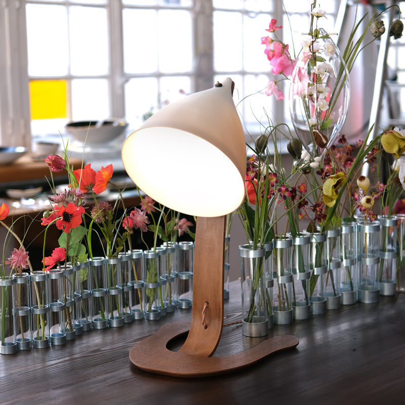 GRANDE CORNETTE À POSER, bois brun