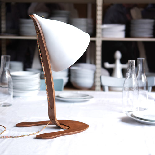 GRANDE CORNETTE À POSER, bois brun