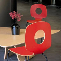 The Headstrong Chair, red