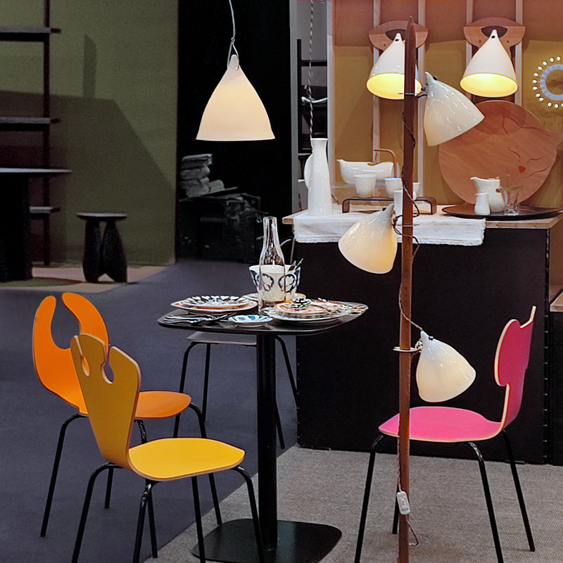 CHAISE L'ENTHOUSIASTE, orange