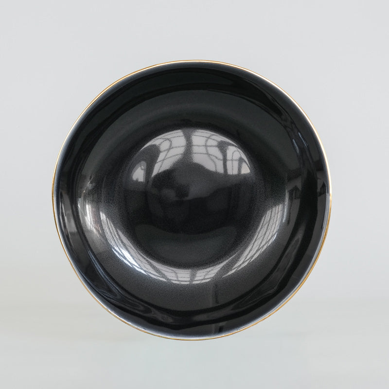 ASSIETTE CREUSE INDIGO