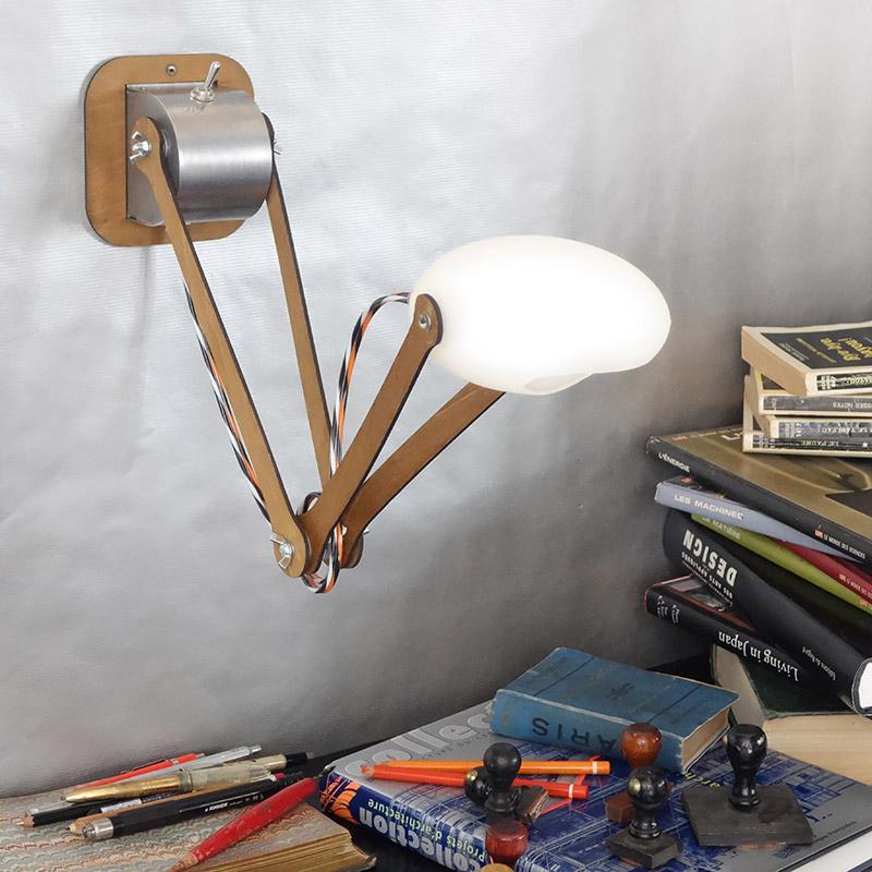 lampe de bureau articulée fixée au mur - tsé tsé