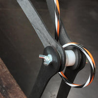 détail de l'articulation de la lampe pilaf noire - tsé tsé