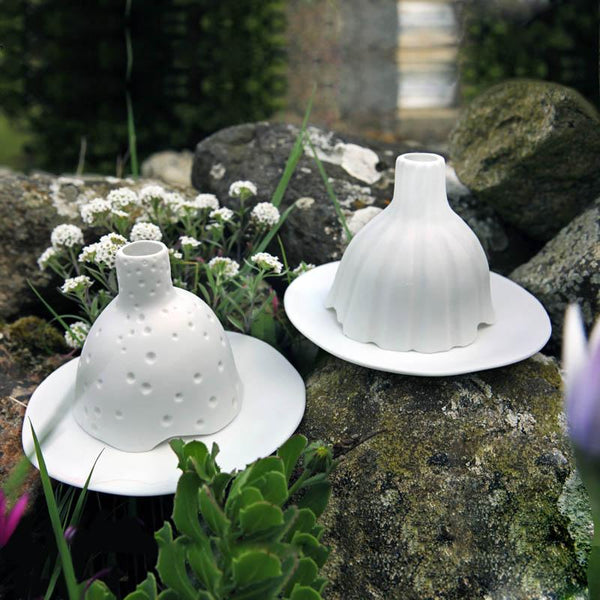 Ange porte-bougie en porcelaine blanche - Catho Rétro Ange porte-bougie en porcelaine blanche - Catho Rétro